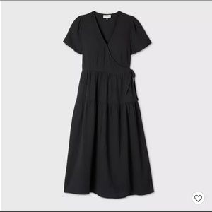 Black Midi Dress NWT